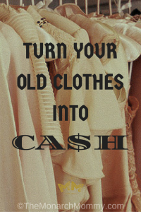 How to turn your old clothes into cash