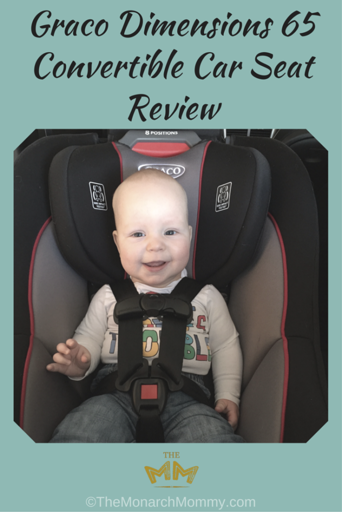Graco Dimensions 65 Convertible Car Seat Review - TheMonarchMommy