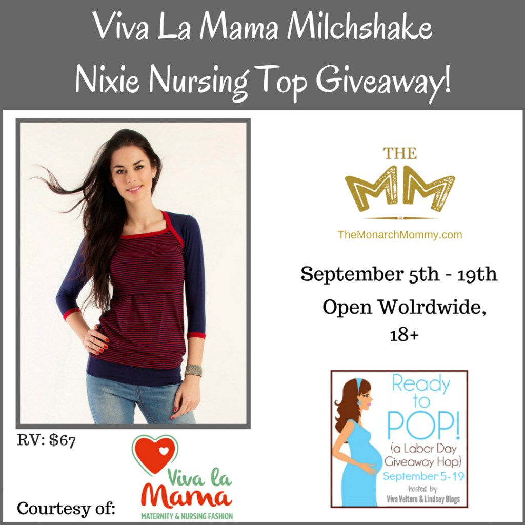 Viva La Mama Milchshake Nixie Nursing Top Giveaway