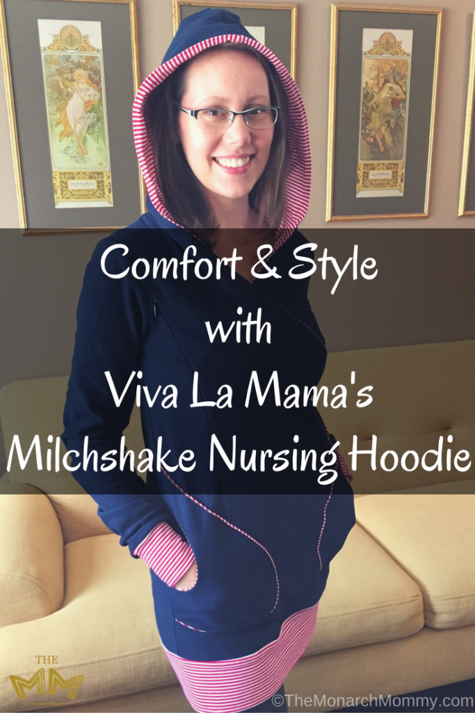 Comfort and Style with Viva La Mama's Milchshake Nursing Hoodie