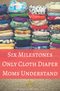 Six Milestones Only Cloth Diaper Moms Understand