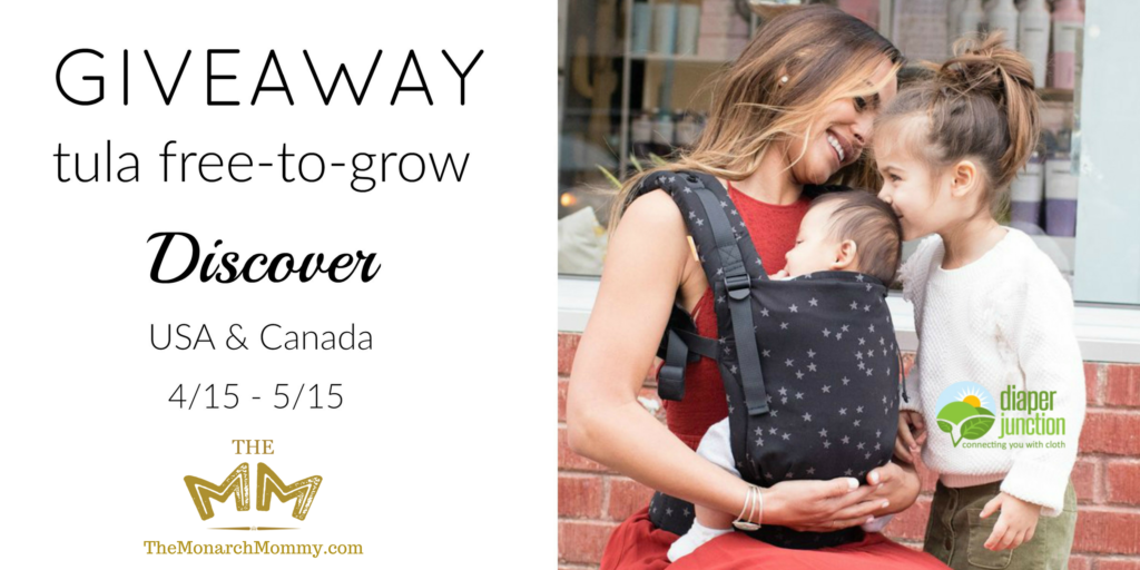 Discover Tula Free-To-Grow Baby Carrier Giveaway