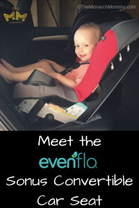 Meet the Evenflo Sonus Convertible Car Seat