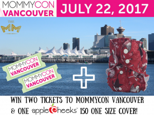 Win Two Tickets to MommyCon Vancouver & One AppleCheeks 150!
